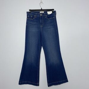 Jessica Simpson Lived-in Vintage Wide Leg‎ Trouser Flare Women's SZ 10/30 Jeans